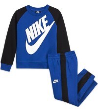 Nike Sportinis Kostiumas Vaikams Oversized Futura Crew Set Blue Black 86F563 U89