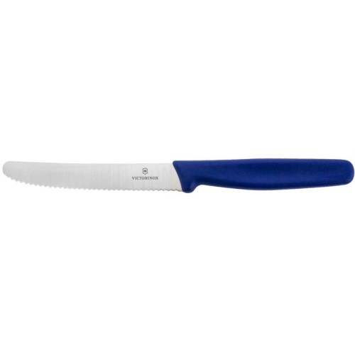 Нож для томатов Victorinox 5.0832, серрейторный, 11 см, синий