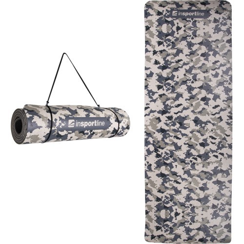 inSPORTline Camu 173x61x0,8cm - Grey Camouflage