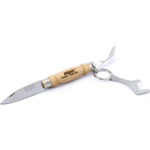 Складной нож с вилкой и открывалкой MAM Traditional 2023, 6,1 см