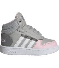 Adidas Avalynė Vaikams Hoops Mid 2.0 I Grey Pink