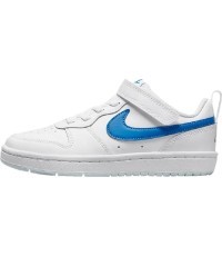 Nike Avalynė Vaikams Nike Court Borough Low 2 White Blue BQ5451 123