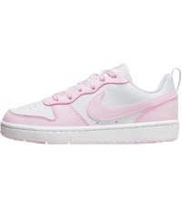 Nike Avalynė Paaugliams Court Borough Low White Pink DV5456 105