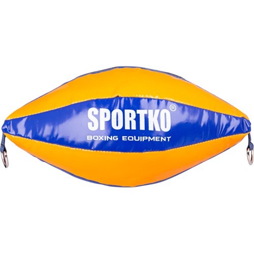 SportKO GP2 dubultā stiprinājuma ātruma bumba - Orange-Blue