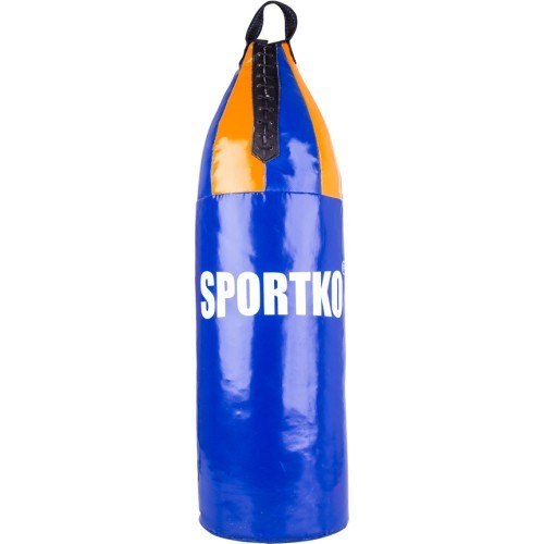 Boksa maiss bērniem SportKO MP8 24x70cm - Blue-Orange