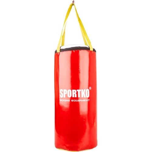 Boksa maiss bērniem SportKO SMP9 24x50cm - Red