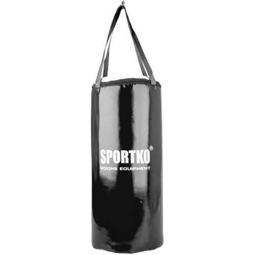 Boksa maiss bērniem SportKO SMP9 24x50cm - Black-White