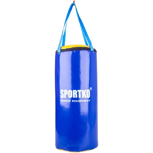 Boksa maiss bērniem SportKO SMP9 24x50cm - Blue-Yellow