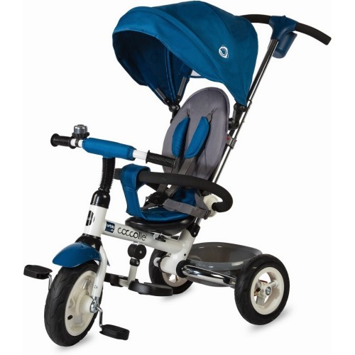 Детская трехколесная коляска Coccolle Urbio Air - Blue