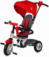 Vaikiškas triratis vežimėlis-dviratukas Coccolle Urbio Air - Raudona