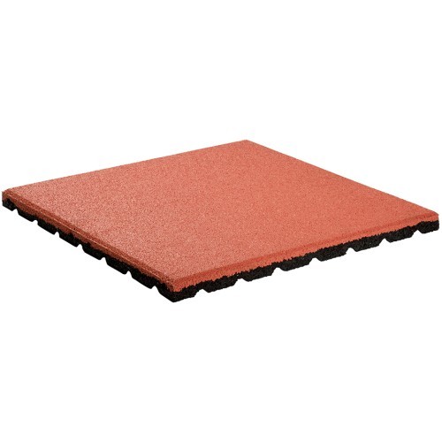 Multifunctional Rubber Tile Base Antishock - Red