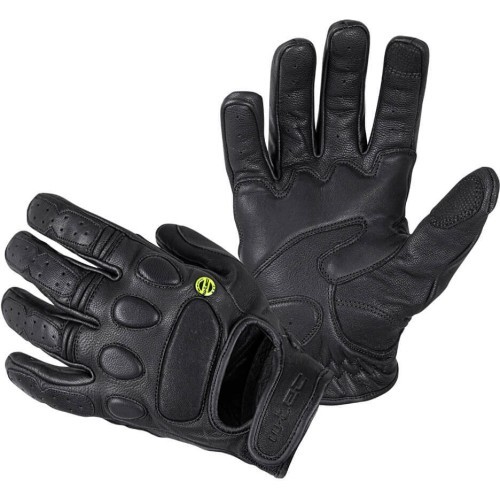 Кожаные мотоциклетные перчатки W-Tec Cherton - Black