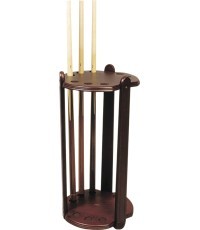 Mahogany look De Luxe Cue Stand for 9 Cues