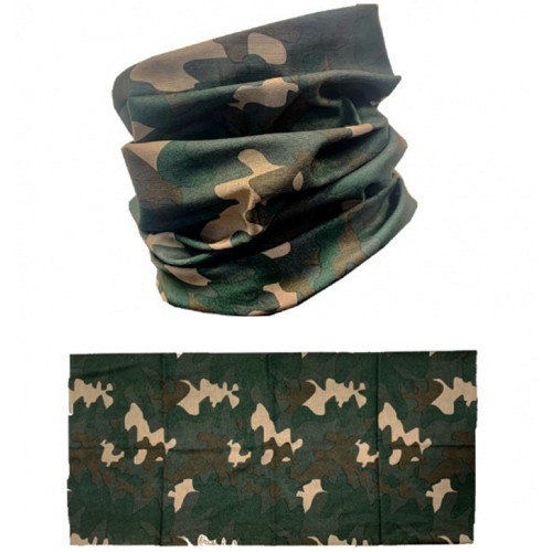 Многофункциональный шарф MTHDR Шарф зеленый камуфляж