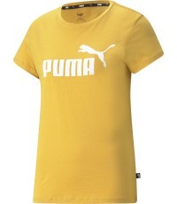 Puma Palaidinė Moterims Ess Logo Tee Yellow