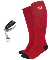 Šildomos kojinės Glovii GQ3 - Raudona