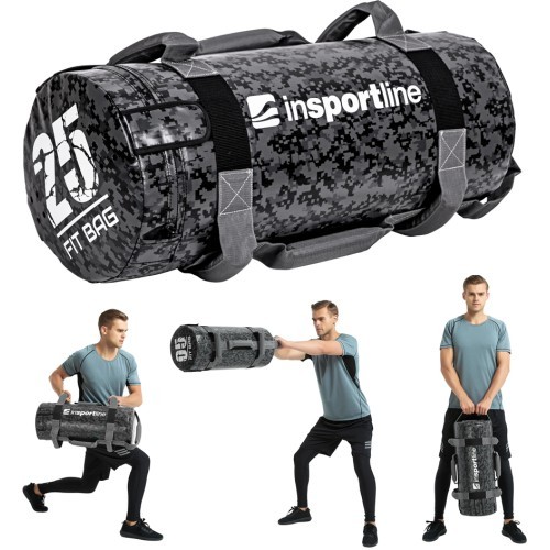 Мешок для упражнений с ручками inSPORTline Fitbag Camu 25 кг