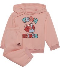 Adidas Sportinis Kostiumas Vaikams I Over Jog Fl Pink H65815