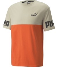 Puma Marškinėliai Vyrams Puma Power Colorb Orange Grey 847389 64