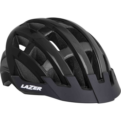 Велосипедный шлем Lazer Compact, размер 54-61 см, черный