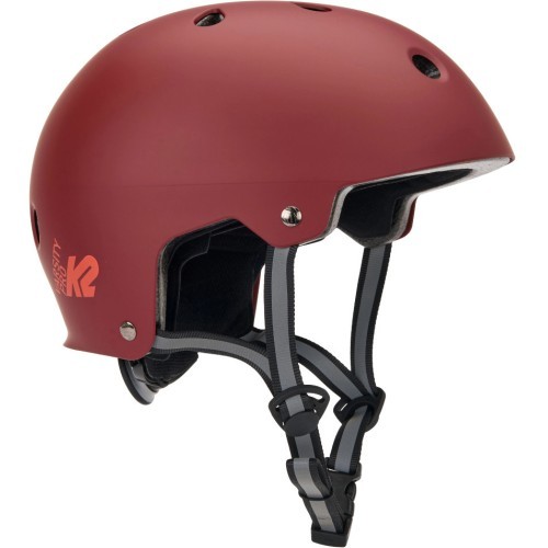 Шлем для катания на роликах K2 Varsity PRO 2023 - Burgundy Orange