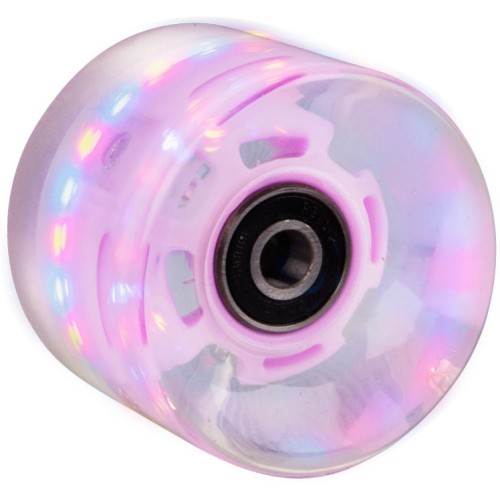 Мини-скейтборды Светодиодное колесо 60 x 45 мм ABEC7 - Pink