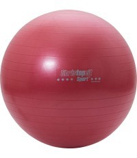 Gimnastikos kamuolys Christopeit, 65cm, raudonas