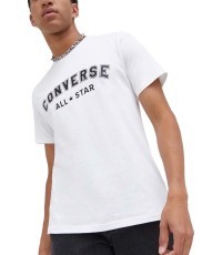 Converse Marškinėliai Unisex All Star Tee White 10024566 A04