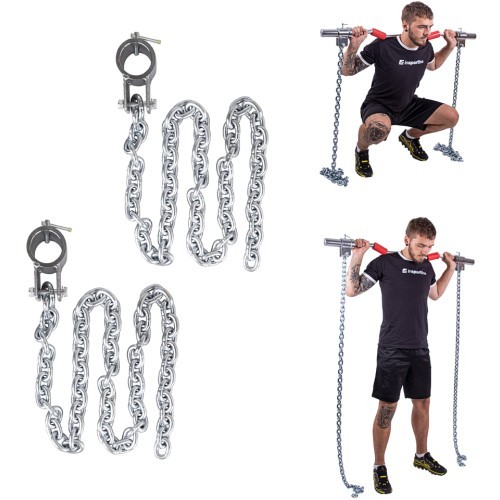 Цепи для поднятия тяжестей inSPORTline Chainbos 2x5 кг