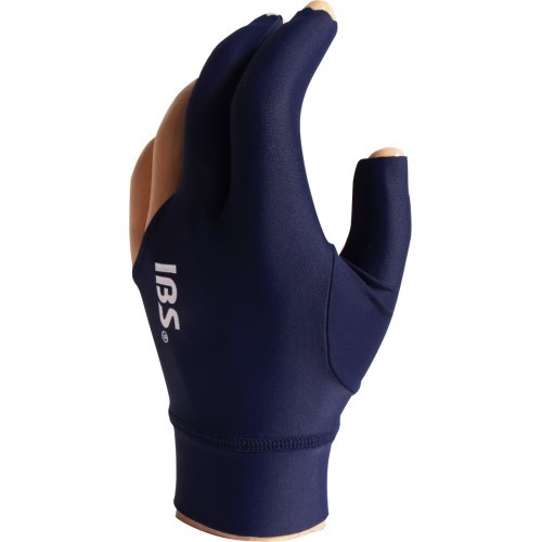 Перчатки для бильярда IBS Pro темно-синие 1 размер