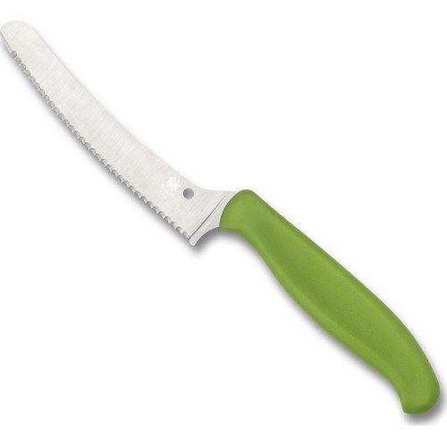 Кухонный нож Spyderco K13SGN Z-Cut, зеленый