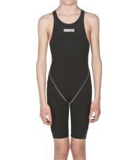 Varžybinis plaukimo kostiumas mergaitėms Arena G PWS ST, juodas - 50