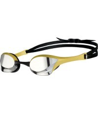 Veidrodiniai plaukimo akiniai Arena Cobra Ultra Swipe, sidabriniai-auksiniai