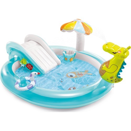 Ūdens slidkalniņš baseins rotaļu laukums rotaļu baseins Intex