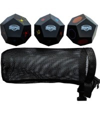 Levels - 3 Foam Balls + Storage Bag