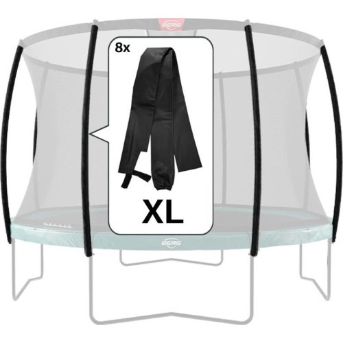 Drošības tīkls DLX XL - Stieņa uzmavas (8x)