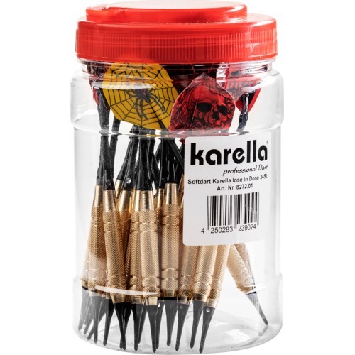 Дротики Karella с мягким наконечником 18 грамм 24 штуки