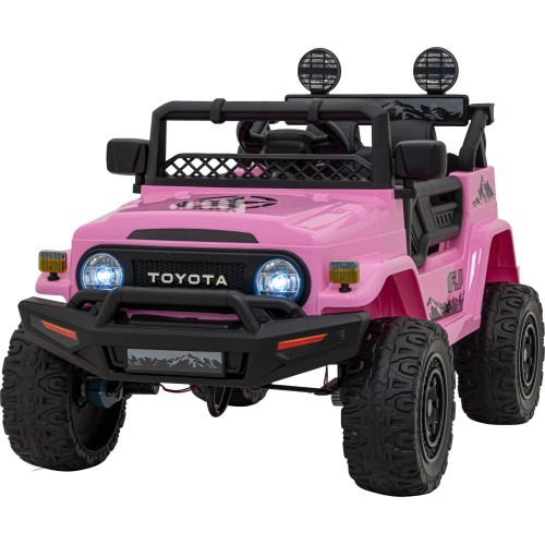 Toyota FJ Cruiser rozā krāsā
