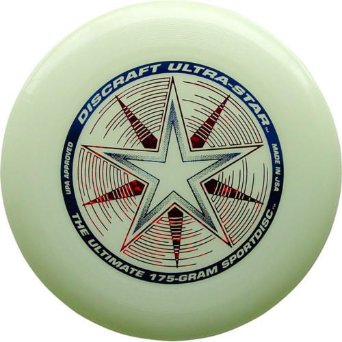 Летающий диск Ultrastar Frisbee 175 г Nite Glo