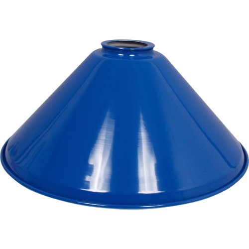Vaļējs zils lampas abažūrs 37cm
