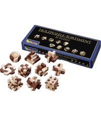 Игра Филос набор деревянных головоломок, 10 головоломок 6922