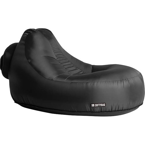 Кресло-мешок Softybag Chair air lounger black