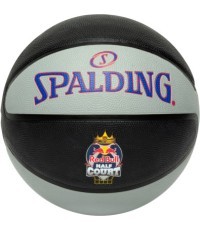 SPALDING REDBULL HALF COURT RUBBER BASKETBALL (7 SIZE)