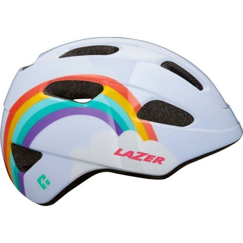 Lazer Rainbow velosipēdu ķivere, 46-52cm, balta