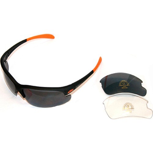 Очки KTM FL, черные/оранжевые, поляризованные, UV 400