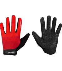 Летние перчатки FORCE MTB Swipe (красные) XL