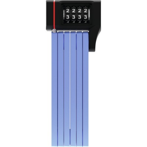 Velosipēda slēdzene ABUS Ugrip Bordo 5700C/80, salokāma, ar kodu, zila