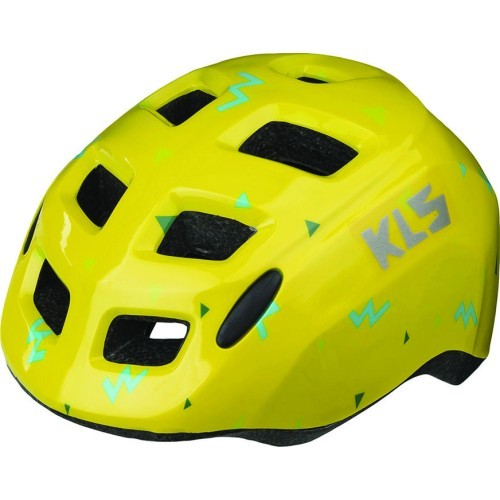 Kellys ZigZag velosipēdu ķivere, XS-S (45-50cm), dzeltena