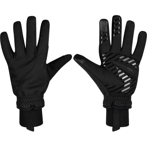 Перчатки для велоспорта FORCE ULTRA TECH 2, размер M (черный)