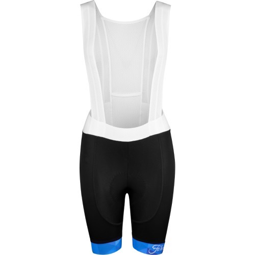 Нагрудник FORCE Gem Lady Shorts, набивной (черный/синий) XL